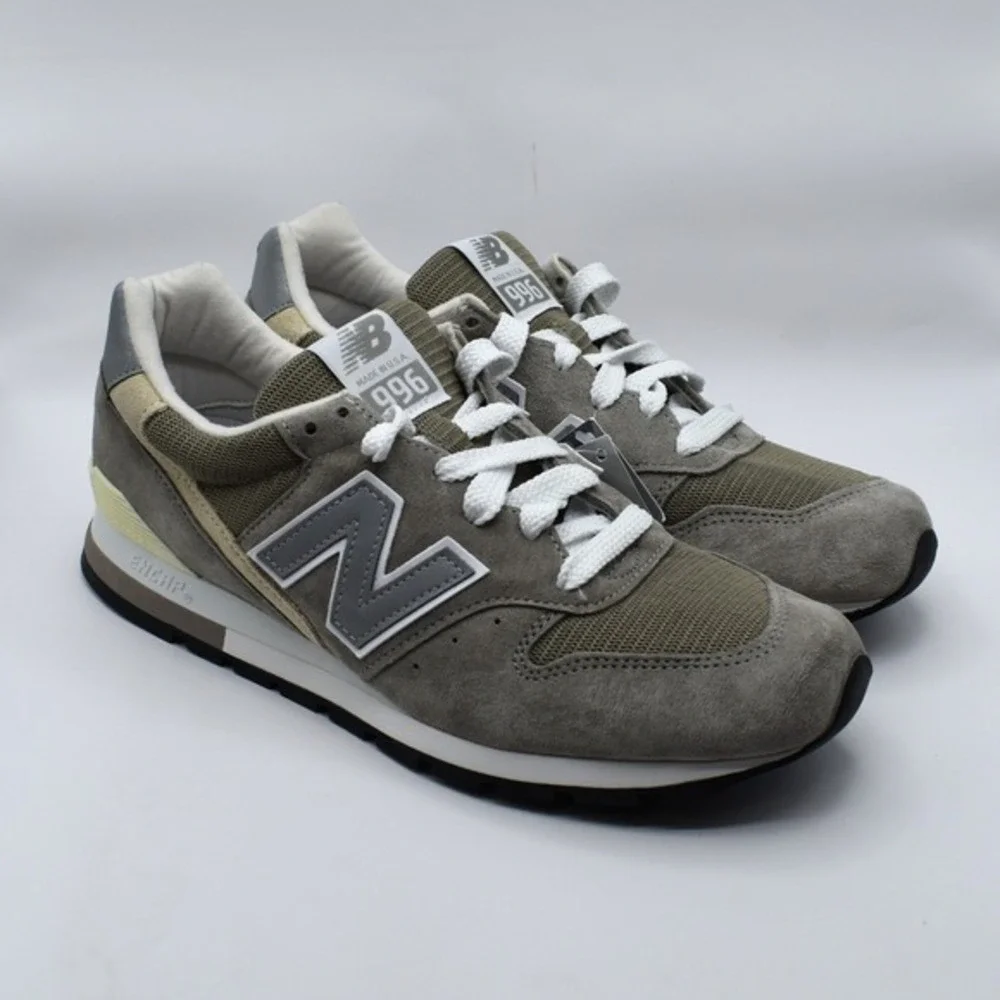 New Balance 996 Made in USA MIUSA Suede Sneakers Size M 10 / W 11.5‎ Grey U996GR